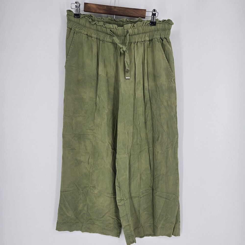 Honey Green Wide Leg Pany 34 Boho Whimsical